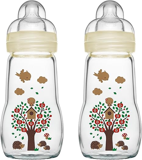 mam feel good glass bottle 260ml