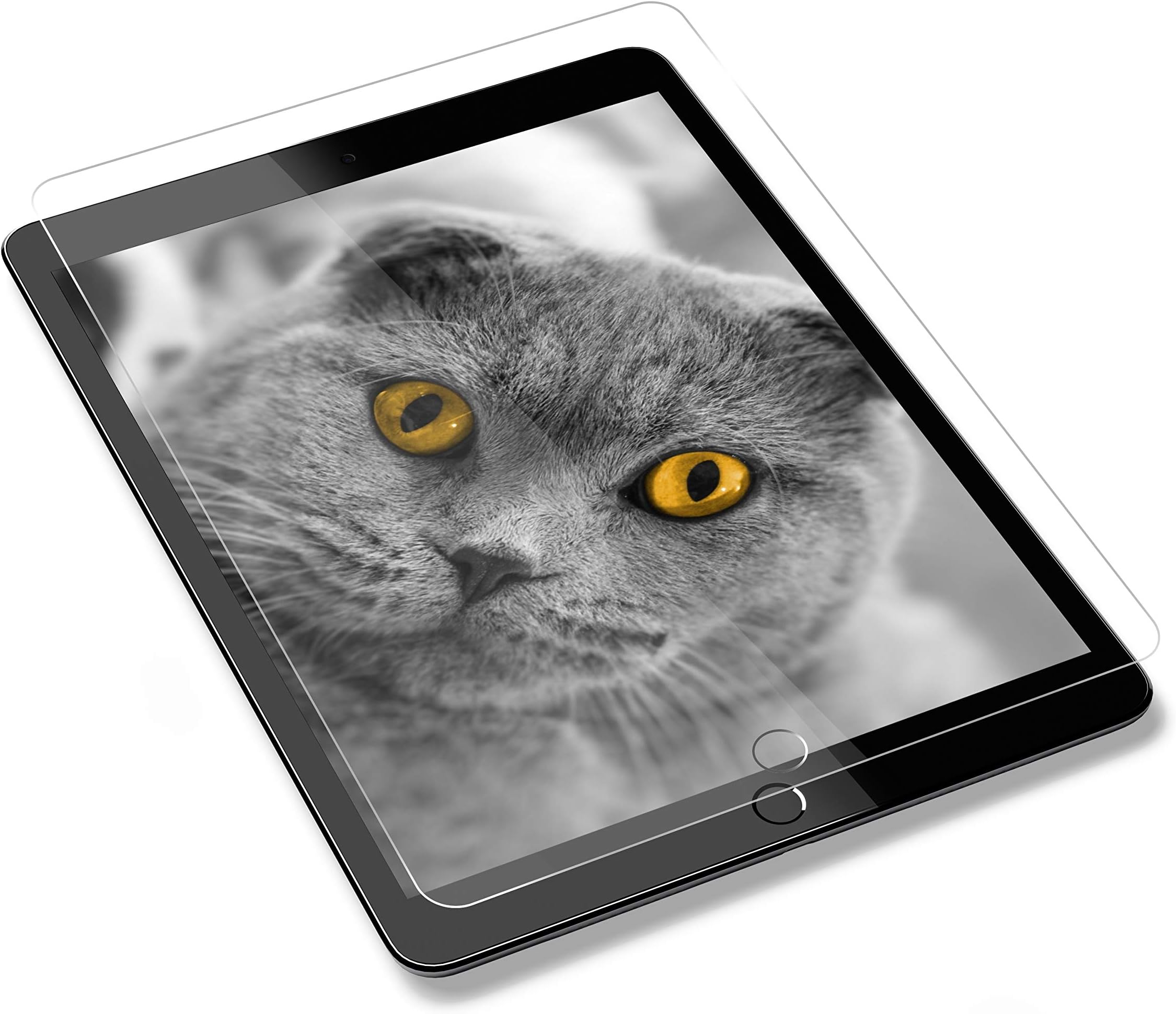 High Grade Tempered Glass Screen Protector for iPad Pro 12.9" [HD Saver][Anti-Scratch Guard][Case & Cover Friendly][Easy-Installation] NOT for Pro 2018" (iPad Pro 12.9-inch (2017 & 2015))