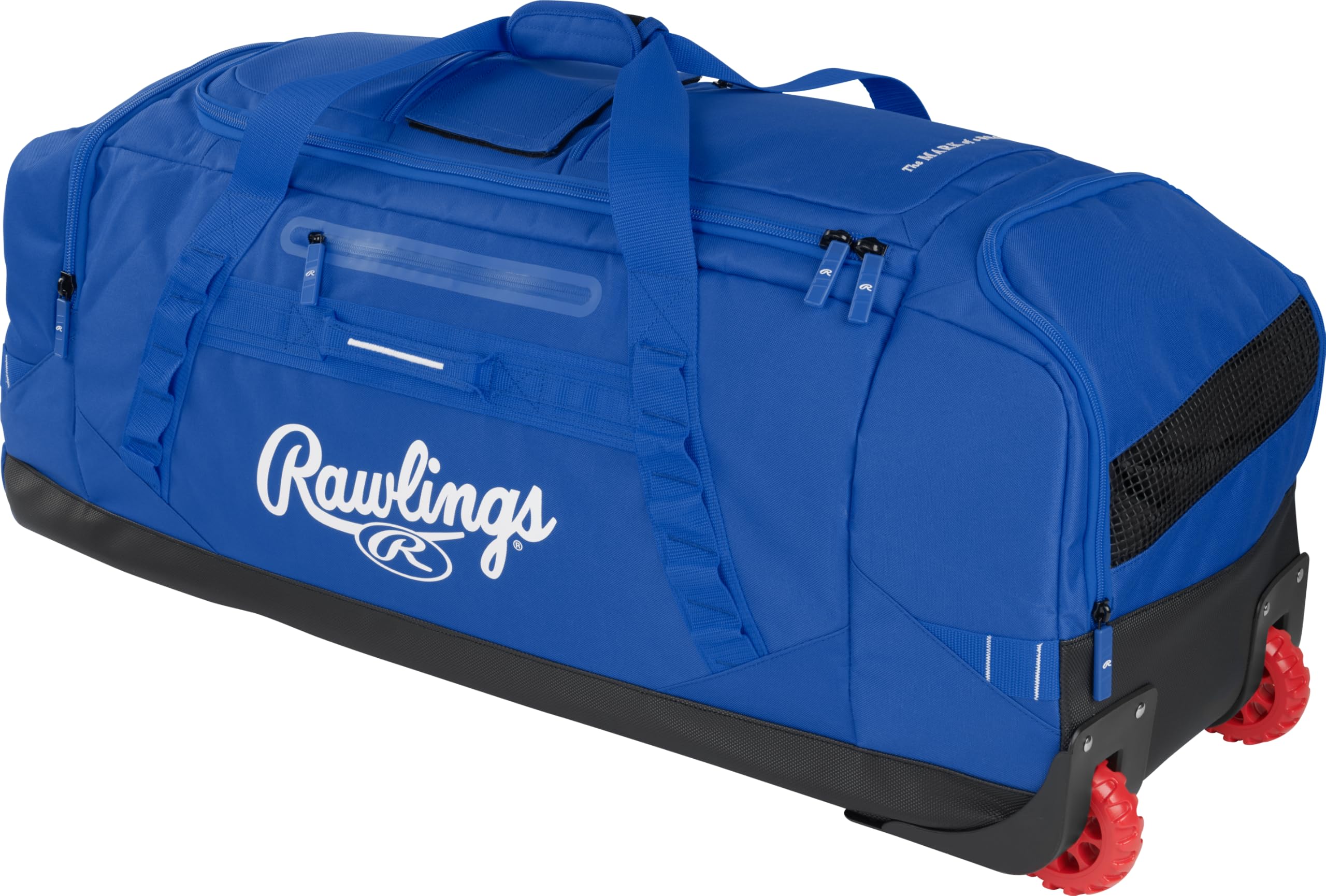 Photo 1 of Rawlings | YADI 2.0 Wheeled Catcher's Bag | Yadier Molina Model | Baseball/Softball | ROYAL