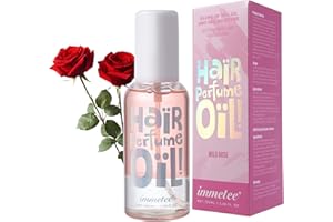 immetee Hair Perfume Oil, Floral Hair Perfume Spray, Long-lasting Fragrance. 100ml (100ml, WILD ROSE)