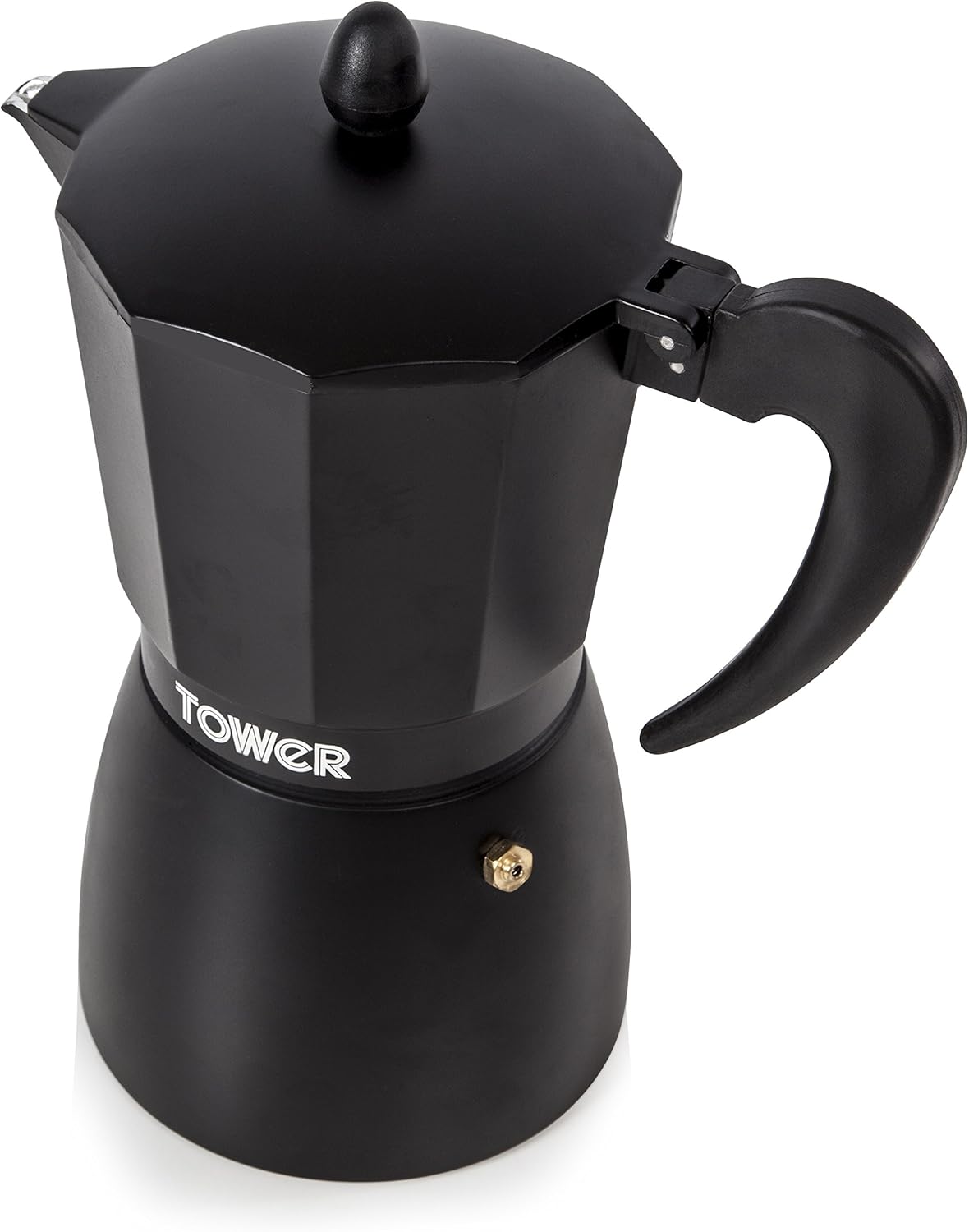 Tower 9 Cup Espresso Maker Black Amazon.co.uk Kitchen & Home