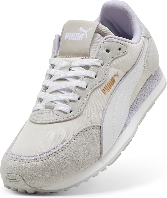 ST Miler Rose Damen-Sneaker, cool, hellgrau, weiß-lila, Crush, 6 UK