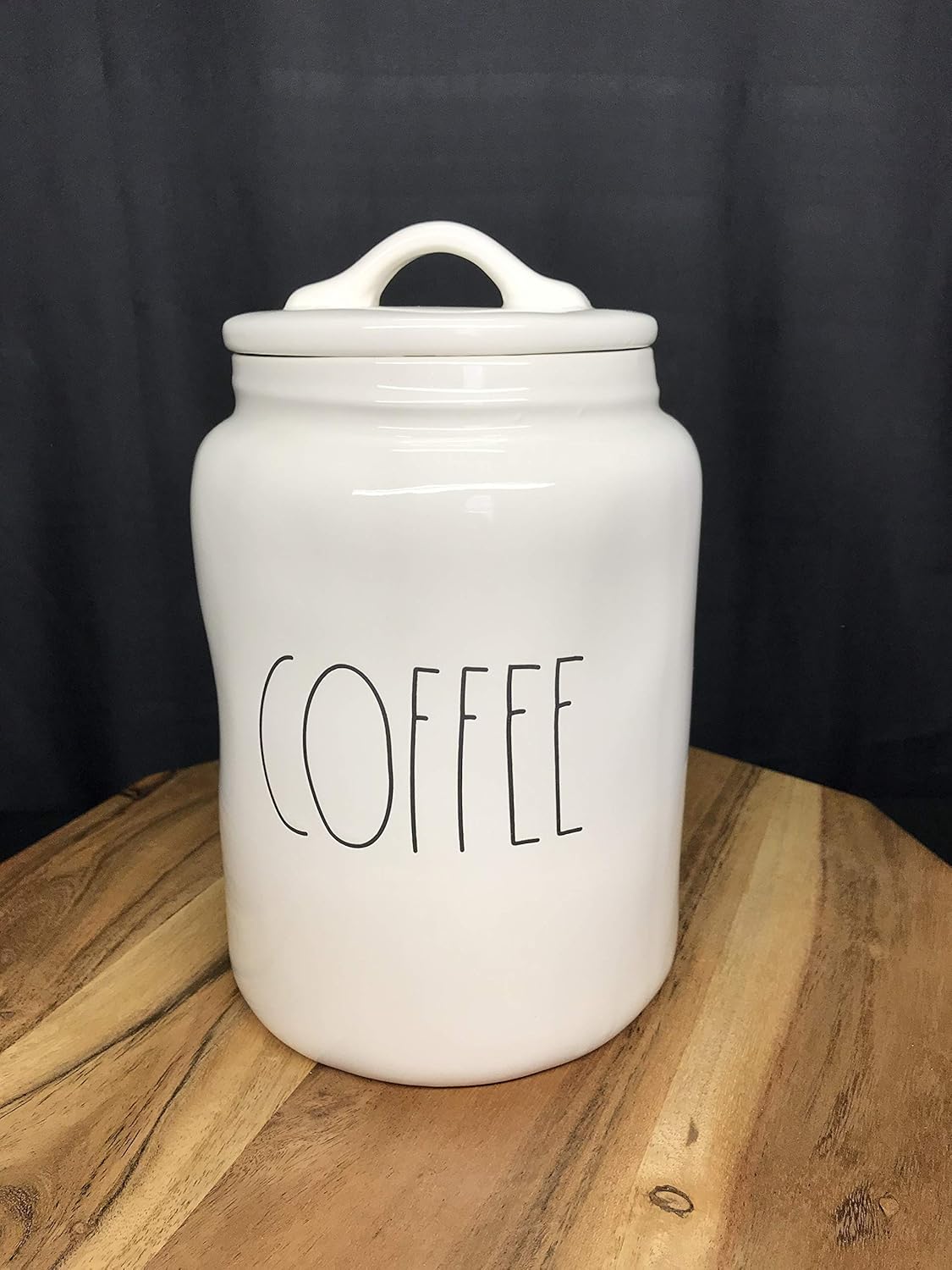 rae dunn coffee and tea canister