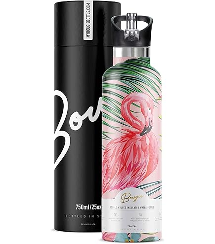 Amazon.com: Bougie My Bottle - Primavera Stainless Steel Water