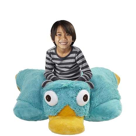 Amazon Com Pillow Pets Jumboz Phineas And Ferb Perry The