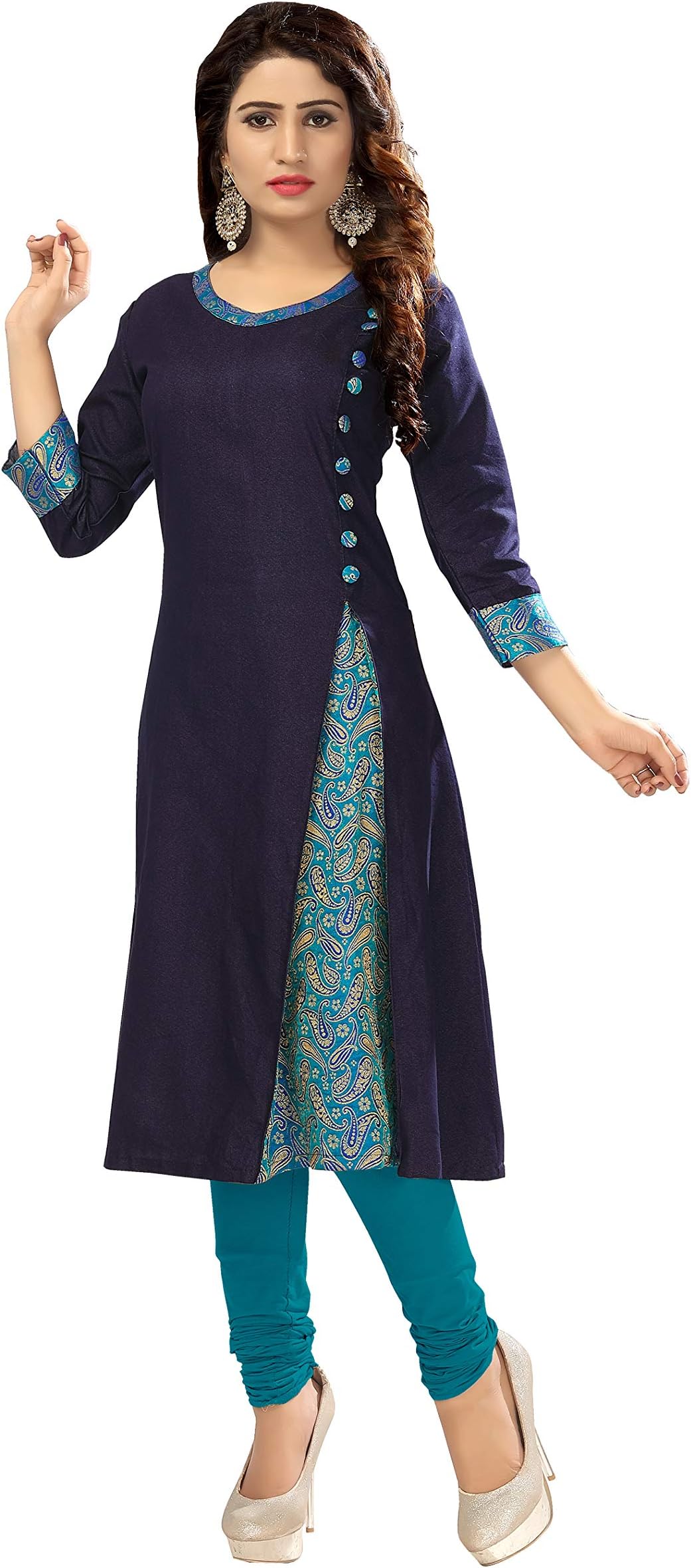 Venisa Women's Rayon wrap Kurtas