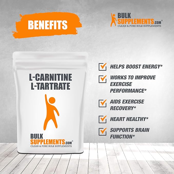 Amazon Com Bulksupplements L Carnitine L Tartrate Powder 250