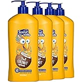 Suave Kids 3-in-1 Tear Free, Body Wash, Shampoo and Conditioners, Dermatologist Tested, Coconut Splash, 18 Oz Pack of 6