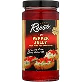 Reese Hot Pepper Jelly | Made with Red Jalape&ntilde;os | 10OZ (1 Pack)