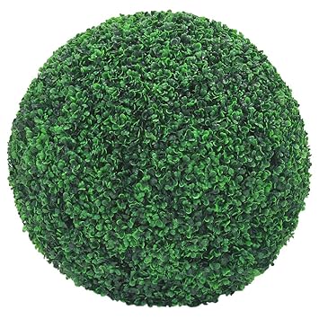 Buchsbaum Kugel Plastikpflanze Künstliche Pflanze Buxus Deko Ø55cm Innen und Aussen Decovego