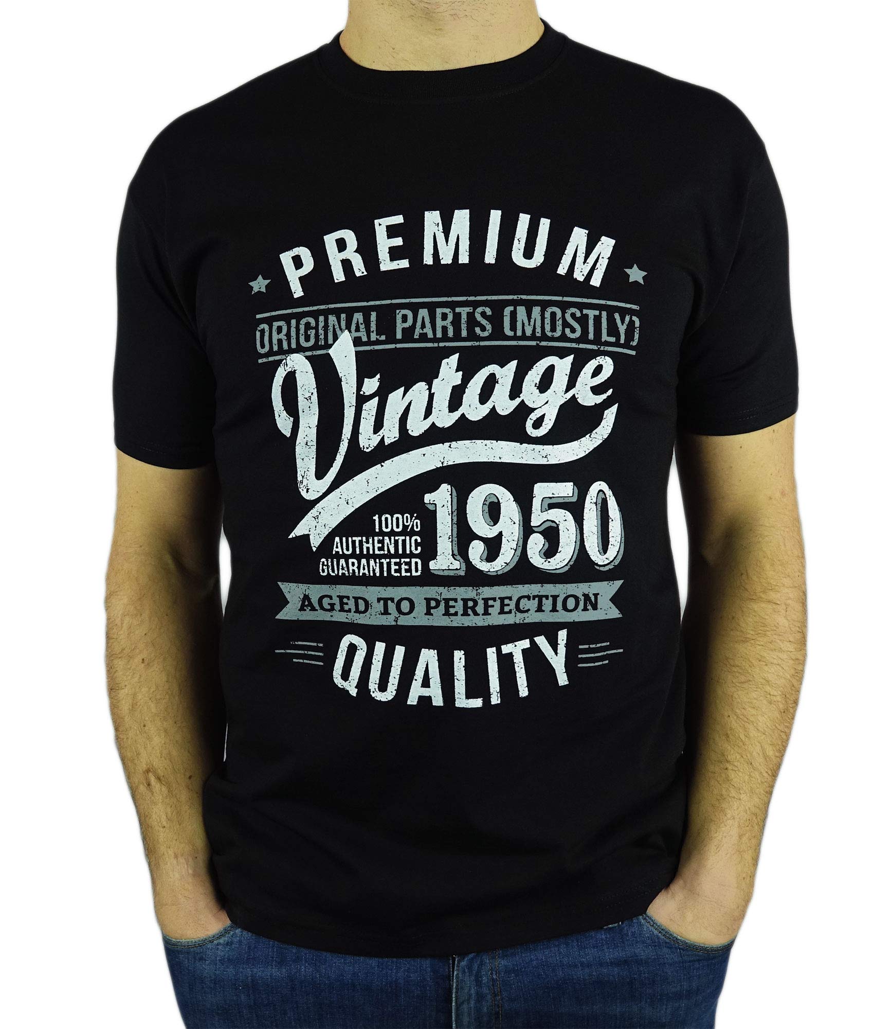 My Generation T-Shirts1955 Vintage Year - Aged to Perfection - 70th Birthday Gift | Present Mens T-Shirt