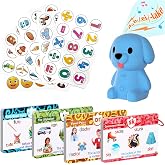 Interactive Learning Toys with Talking Pen for Preschool Education,Talking Pen with Phonics Cards, Autism Sensory Interactive Game for Kids Ages 3-8 Kindergarten Preschool Learning Activities
