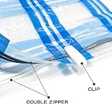 STORAGE MASTER Vacuum Storage Bags 8 Jumbo Space Saver 80% More Space view 4