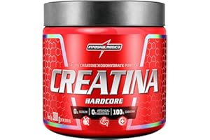 Integralmedica Creatina em Pó Hardcore 100% Pura e Monohidratada 300g | Auxilia no ganho de força