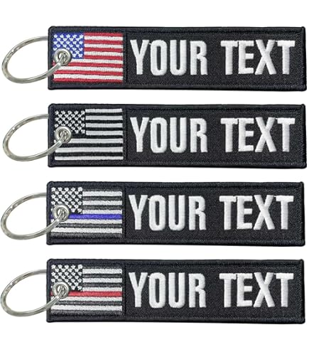 JAVD New Mexico Flag Keychain 3-Pack - 5x1.2 Inch Polyester Woven Flag With Stainless Steel Key Ring, Yellow - View #5