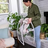 Ingenuity Soothe n Delight 6-Speed Portable Baby Swing with Music Toy Bar view 2
