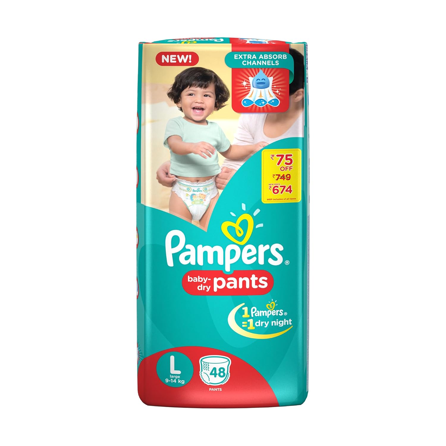 pampers pants large price