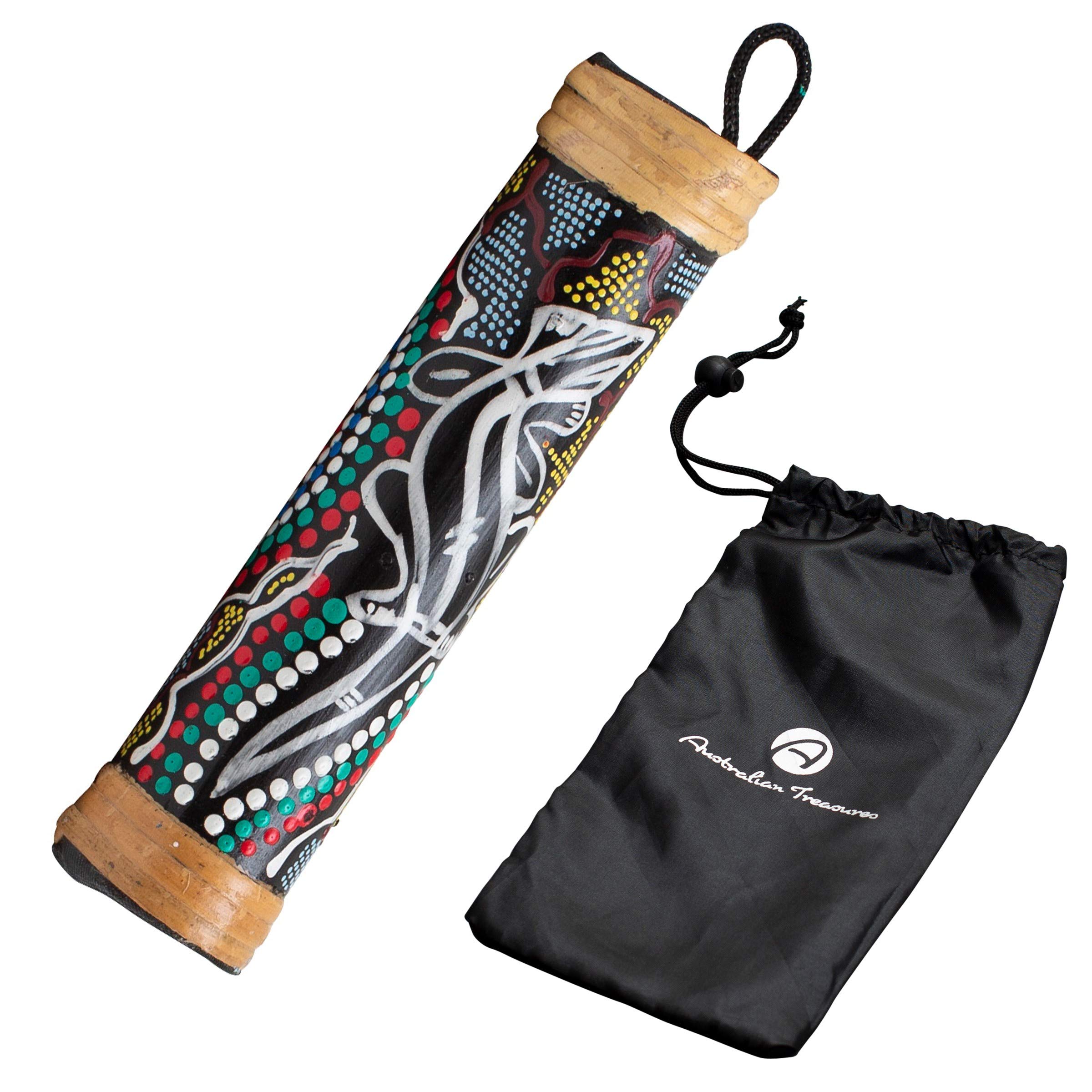 Australian Treasures - Rainstick 20cm paint including nylon bag