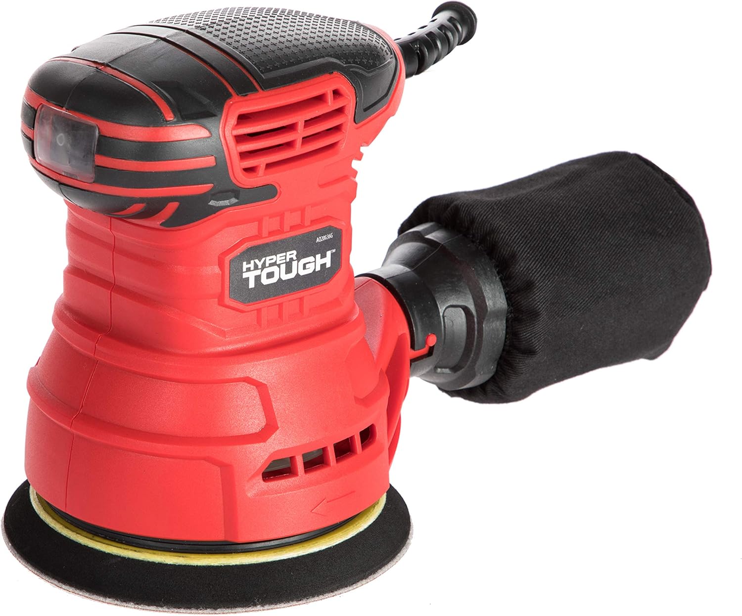 Hyper Tough 2.5Amp Orbital Sander, 5Inch, Corded, AQ20036G
