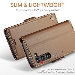 SINIANL Samsung Galaxy S23 Plus Wallet Case with