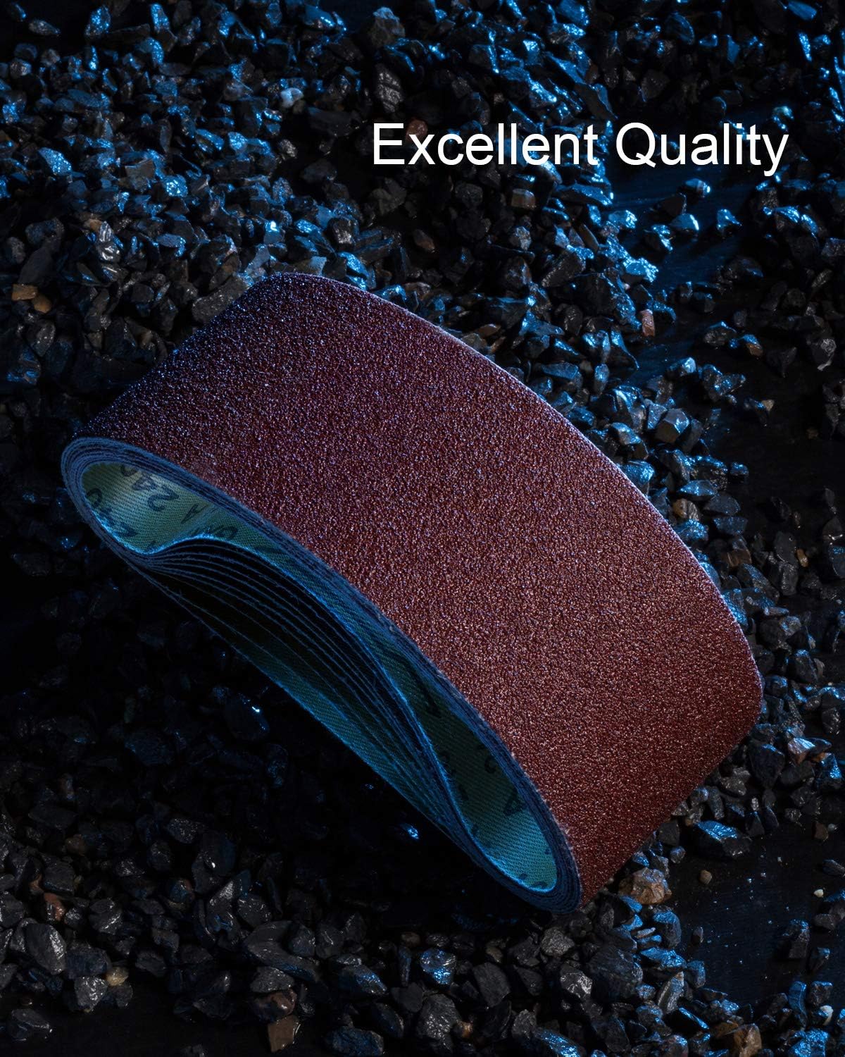 S SATC Belt Sander 20PCS 3x18 Sanding Belt Sanding Belts Belt Sander Paper (3 Each of 60, 80, 120, 150, 240, 400 Grits, 2 of 40 Grits) Aluminum Oxide - - 