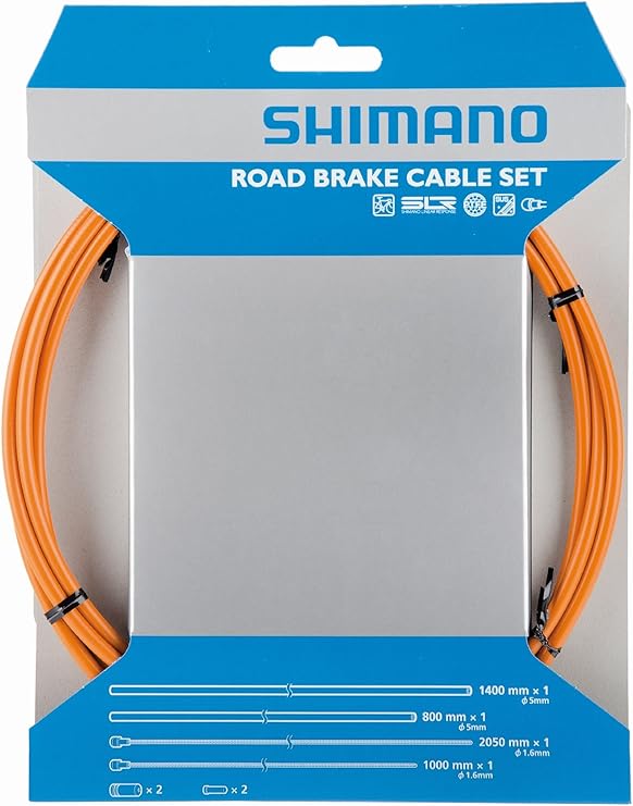 Shimano DuraAce Road brake cable set with PTFE coated