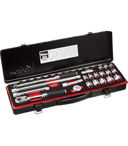 Hazet 163-483/33 Socket Spanner Set (Square 10 mm (3/8 Inch