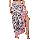 100% Cotton Hand Block Sarong Beach Pareo -Your Perfect Summer Cover up Swimwear Companion Wrap Skirt in Summer