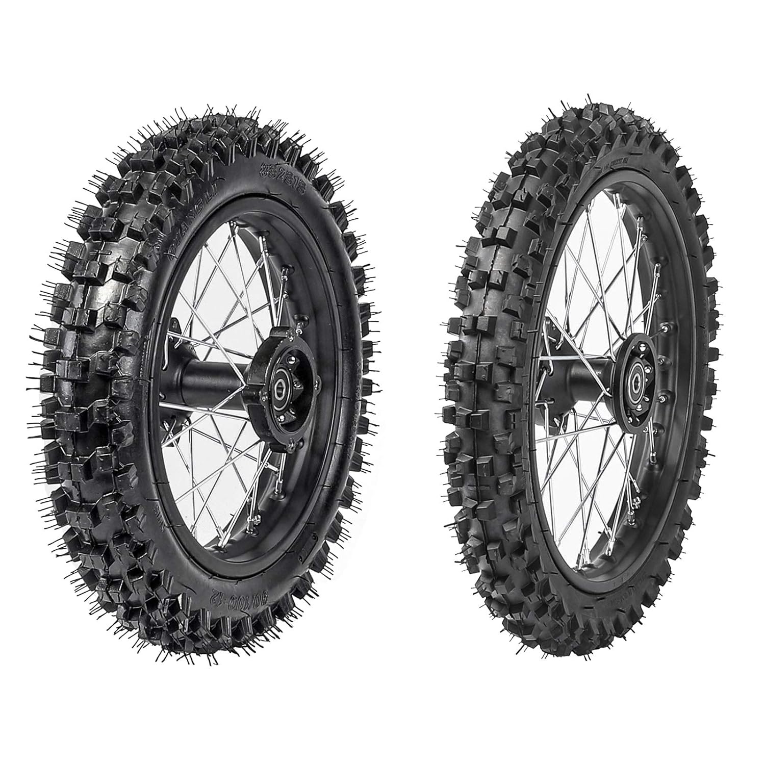 WPHMOTO 2.5014 1.4x14 inch Wheel With 12mm Bearing Axle 60/10014 Tire