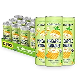 wildwonder Sparkling Probiotic Drink 12pk, For Gut