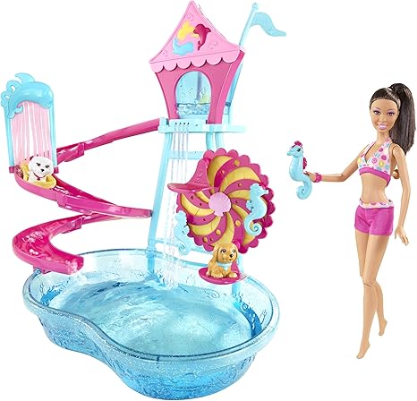 barbie water park game
