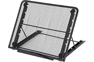 Huacan Light Box Pad Stand,Multifunction 7 Angle Points Skidding Prevented Tracing Holder for Laptop LED Light Table