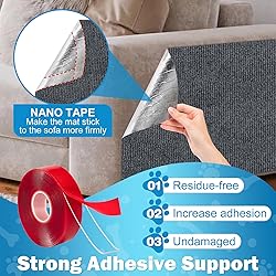 ENONCI Cat Carpet Protector 47.2"x15.8", Wall