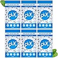 PUR Gum | Aspartame Free Chewing Gum | 100% Xylitol | Natural Peppermint Flavoured Gum, 55 Pieces (Pack of 6)
