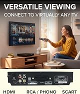 Grouptronics GTDVD-181 Compact Multi Region DVD Player with Karaoke & USB view 4