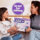 jackinthebox Gratitude Journal Kit for Girls 8-12 242 pcs Scrapbook Set view 9