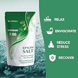 KG Physio Epsom Salts 5kg Rosemary Resealable Pouch Muscle Recovery Bath Salts view 2