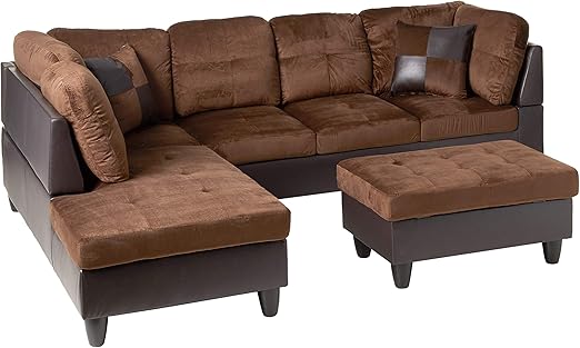 Amazon Com Beverly Fine Furniture Andes Microfiber Leather Sofa
