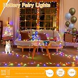 Ollny Fairy Lights Battery Operated 10m 100 LEDs Multicolour 8 Modes IP44 view 2