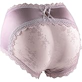 IPHREECO Femboy Sissy Pouch Panties for Mens Lace Hipster Panty Silk Bikini Briefs Underwear Lingerie Thongs G String