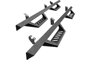 Tyger Auto LanderX Running Board Compatible with 2024-2026 Toyota Tacoma (Fits Hybrid) | Double Cab | TG-LX3T84208 | Drop Step Side Step Rail Nerf Bars