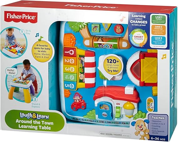 fisher price baby activity table