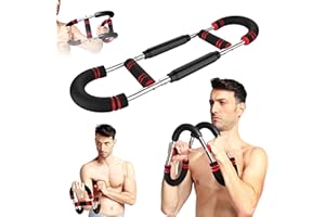 JevenFening U-Shape Twister Arm Exerciser. Adjustable Chest Expander. Biceps,Triceps,Shoulders,Back,Forearm and Inner Thigh Workout Equipment.Upper Body Strength Training