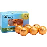 Chromax Metallic M5 Colored Golf Balls (Pack of 6)