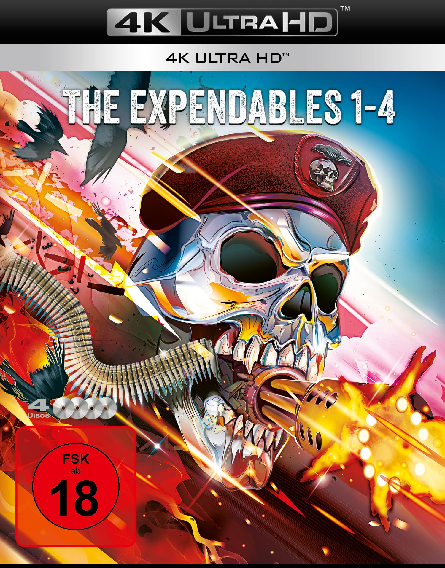 The Expendables 1-4 (4K Ultra HD)