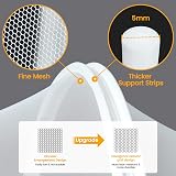 Orzbow Universal Mosquito Net for Cot Bed Large with Zippers White view 6