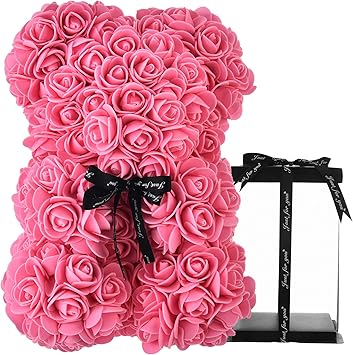 Amazon.com: Rose Bear - Rose Teddy Bear 