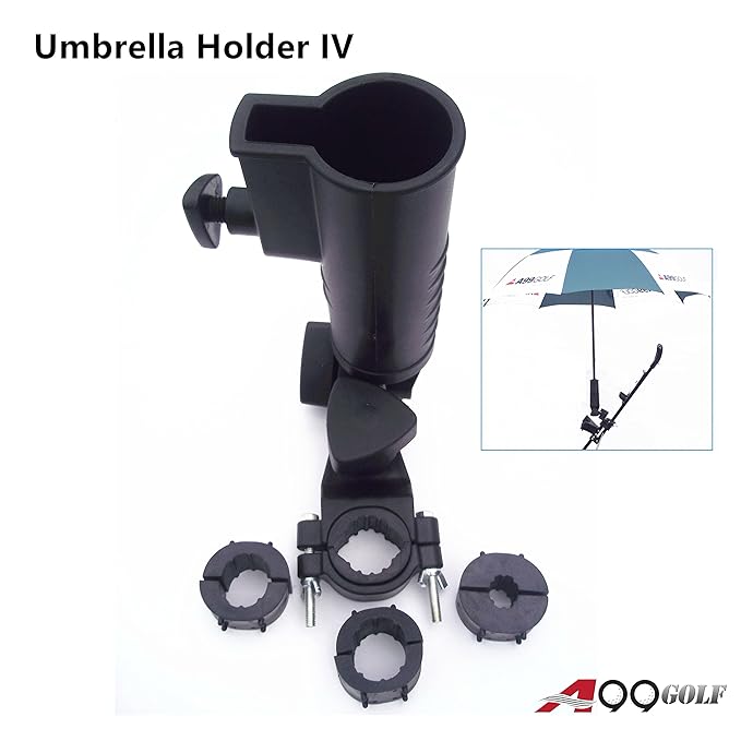 A99 Golf Universal Umbrella Holder Iv for Golf Cart or