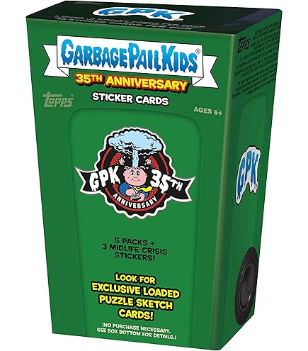 Amazon.com: 2-Pack 2022 Topps Garbage Pail Kids Chrome Series 5