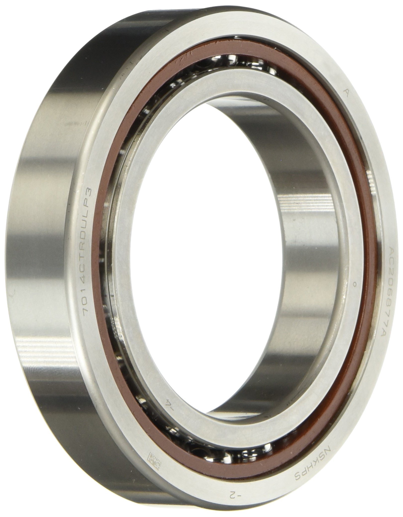 NSK 7014CTRQULP3 Precision Angular Contact Ball Bearing, Quad Set
